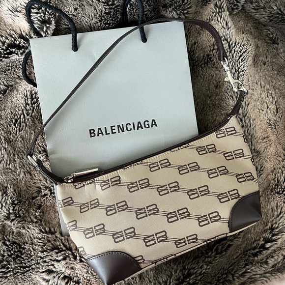 Vintage Bb monogram Jacquard Baquette - Picture 1 of 9